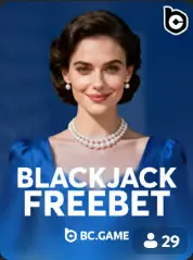 Blackjack Freebet BC Game Georgia cover
