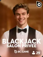 Blackjack Salon Privee BC Game Georgia cover