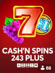 Cash N Spins 243 Plus slot game cover