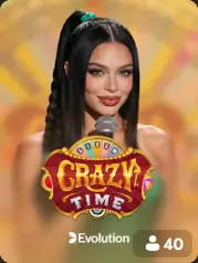 Crazy Time slot game cover