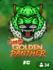Luxury Golden Panther slot game cover